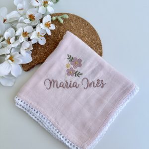Fralda de Bebé, Cor de Rosa