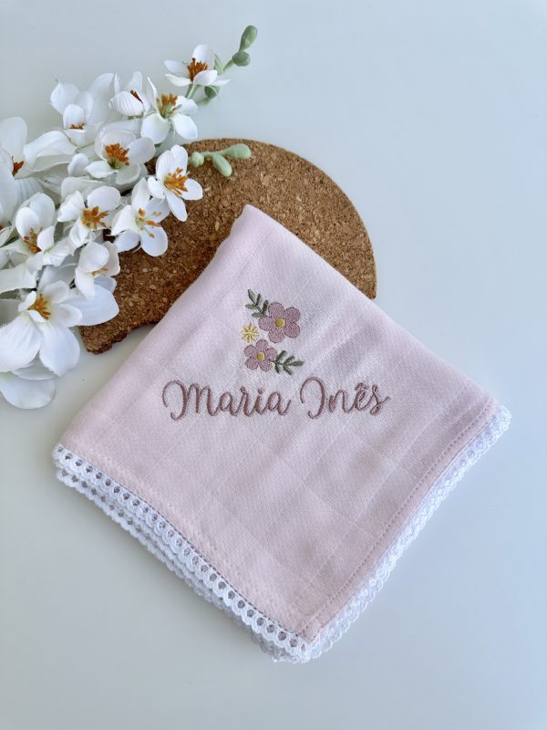 Fralda de Bebé, Cor de Rosa