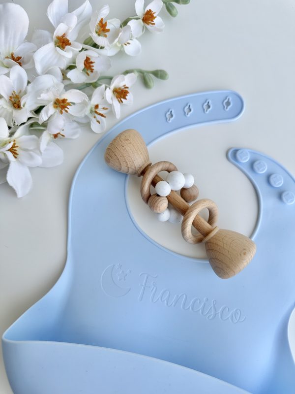 Babete Silicone, Bege - Image 2