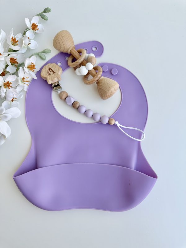 Babete Silicone, Lavanda