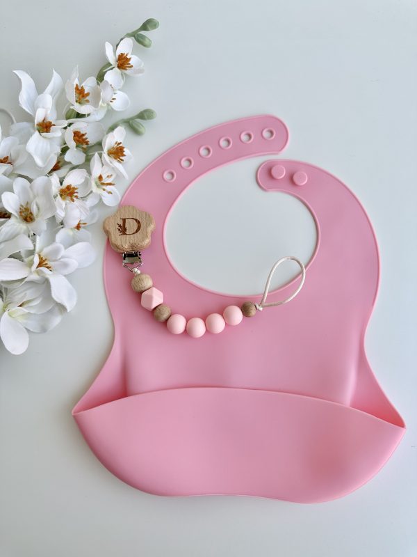 Babete Silicone, Rosa Claro