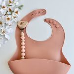 Babete Silicone, Cor de Pêssego