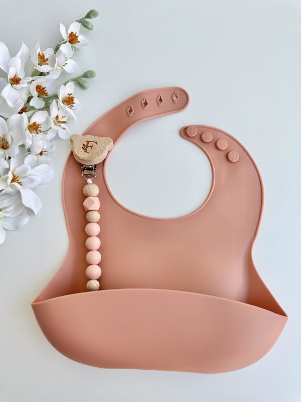 Babete Silicone, Cor de Pêssego