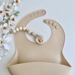 Babete Silicone, Bege