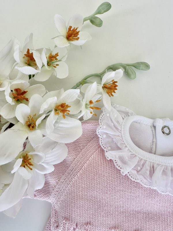 Conjunto de Malha Roupa Bebé, Cor de Rosa - Image 2