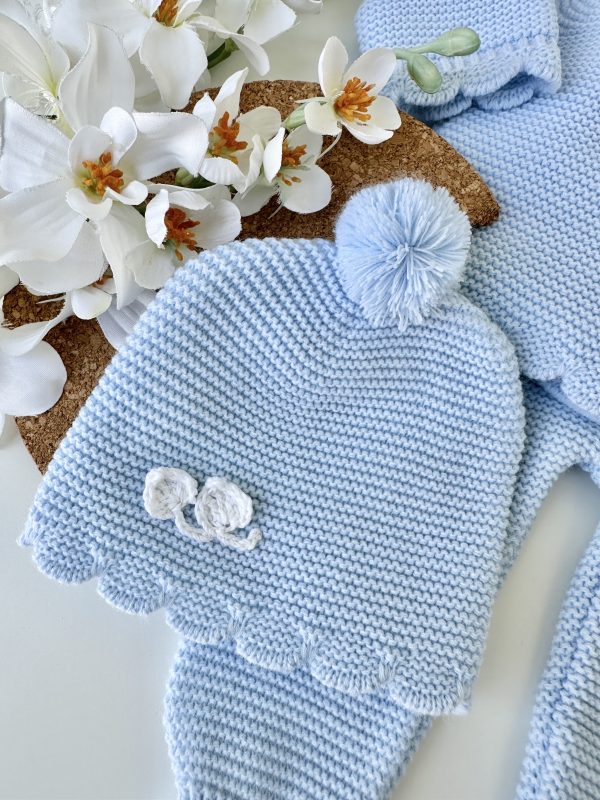 Manta para Bebé, Pompom Lavanda - Image 3